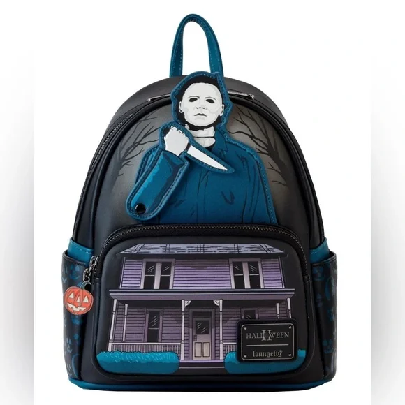 Loungefly Halloween Michael Myers House Cosplay Mini Backpack Limited  Edition